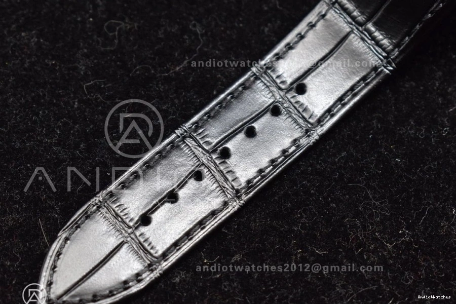 SS Overseas Dial Strap Black 8F 932 SportInspired Maker Black on Rubber 0119